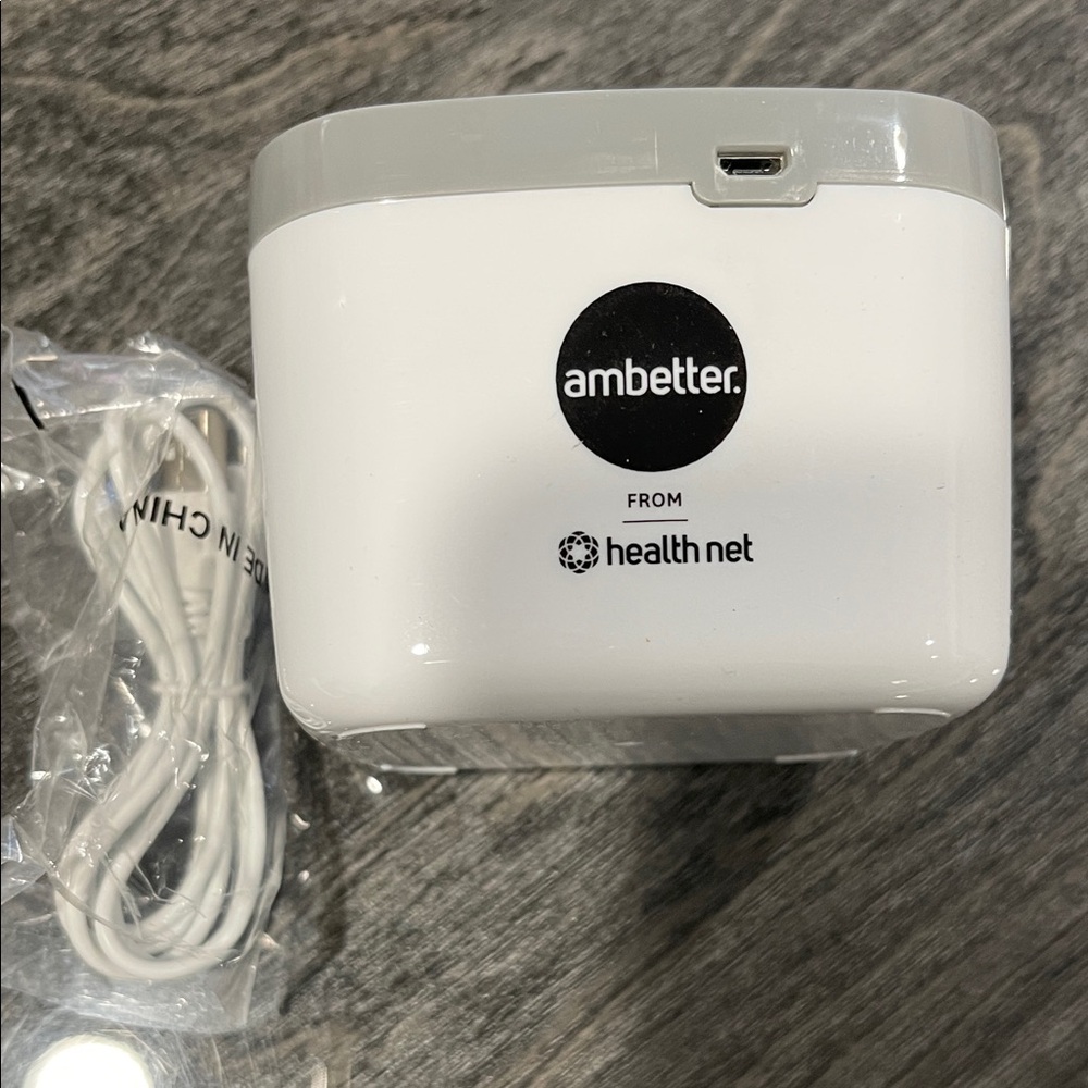 White and Gray Ambetter Health Net Device